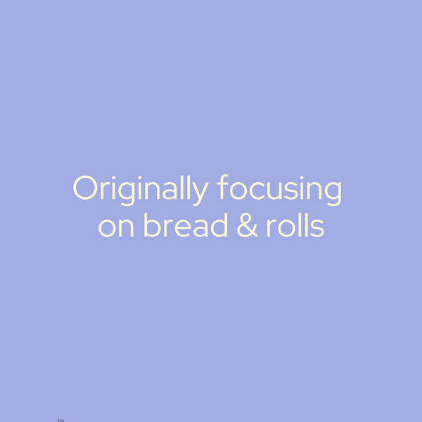 Originally focusing on bread and rolls, a traditional bakery in northampton