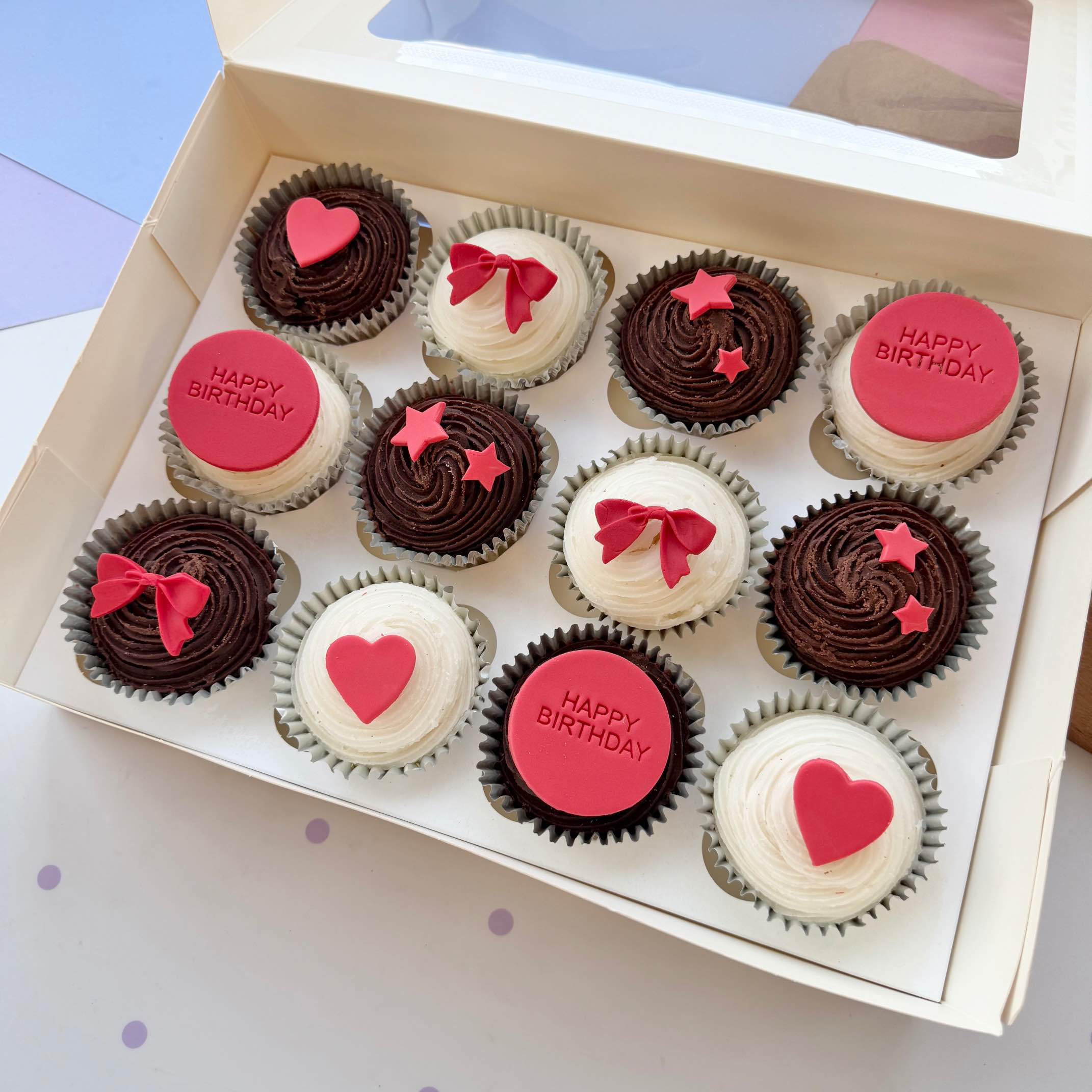 Birthday Bow Box