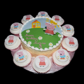 Peppa Outside & Cupcakes