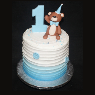 Ombre Frosting & Teddy