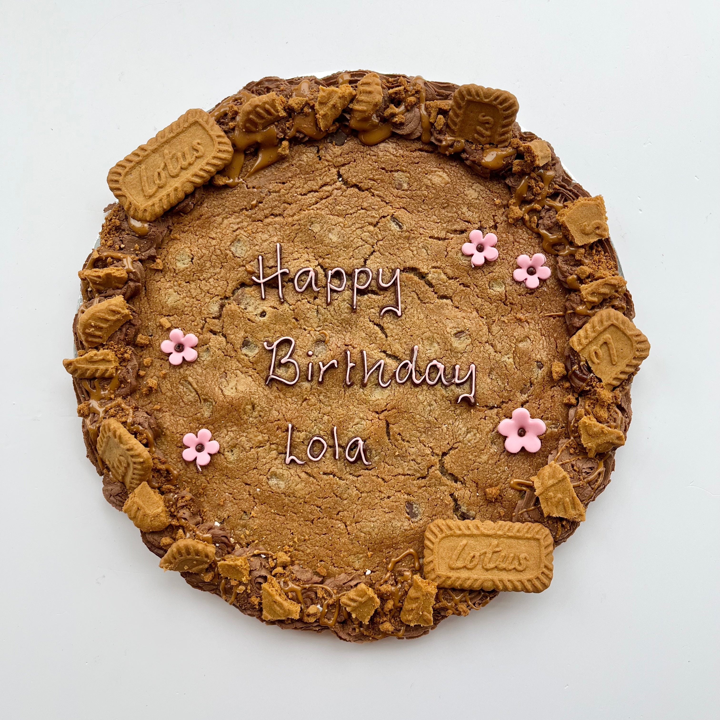 Biscoff Giant Cookie