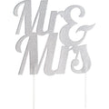 Mr & Mrs Silver Topper