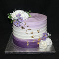 Ombre Frosting & Flowers